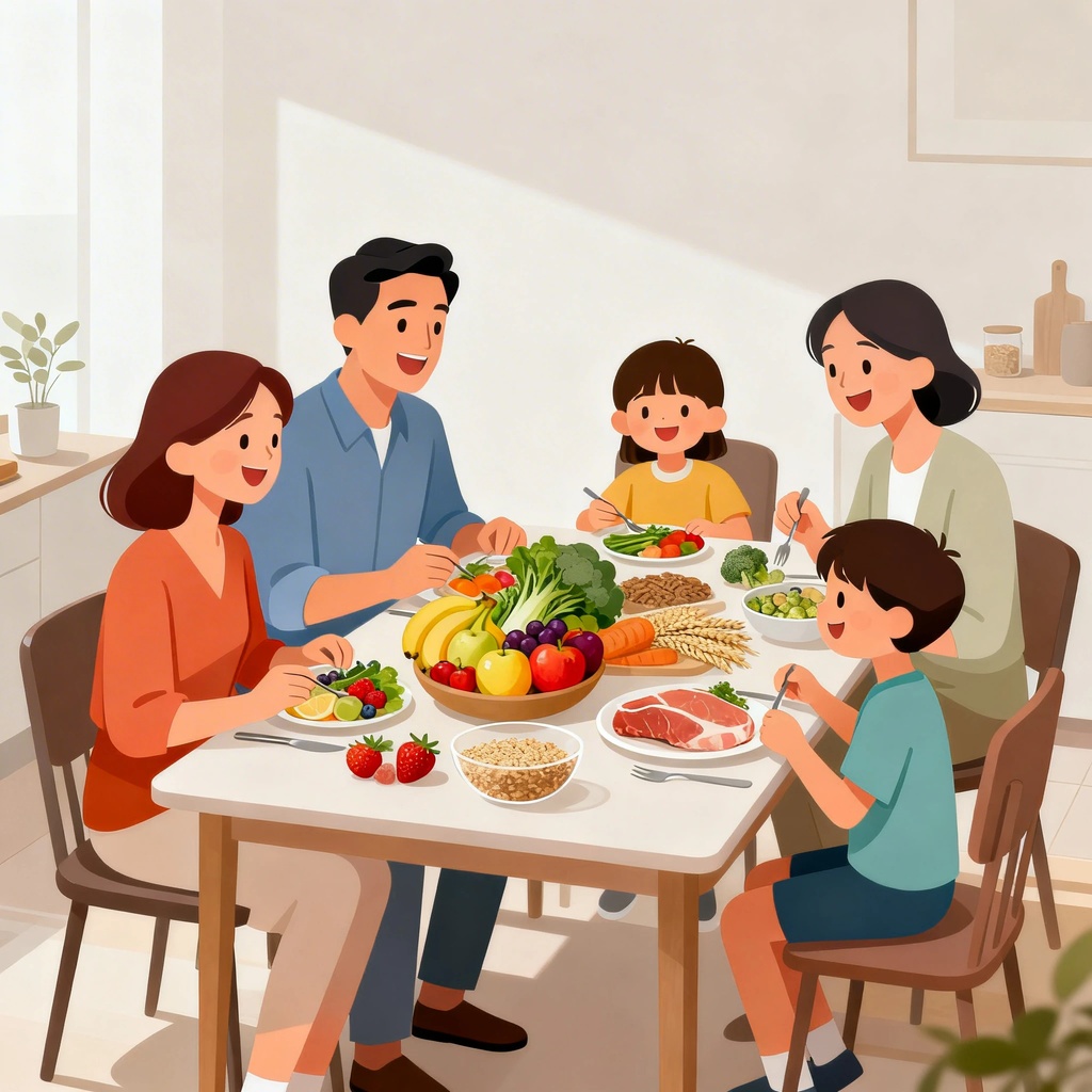 Jak wprowadzić zdrowe nawyki żywieniowe w rodzinie